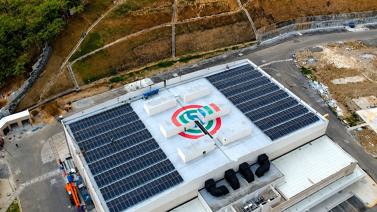 ABS-CBN commercial solar installation